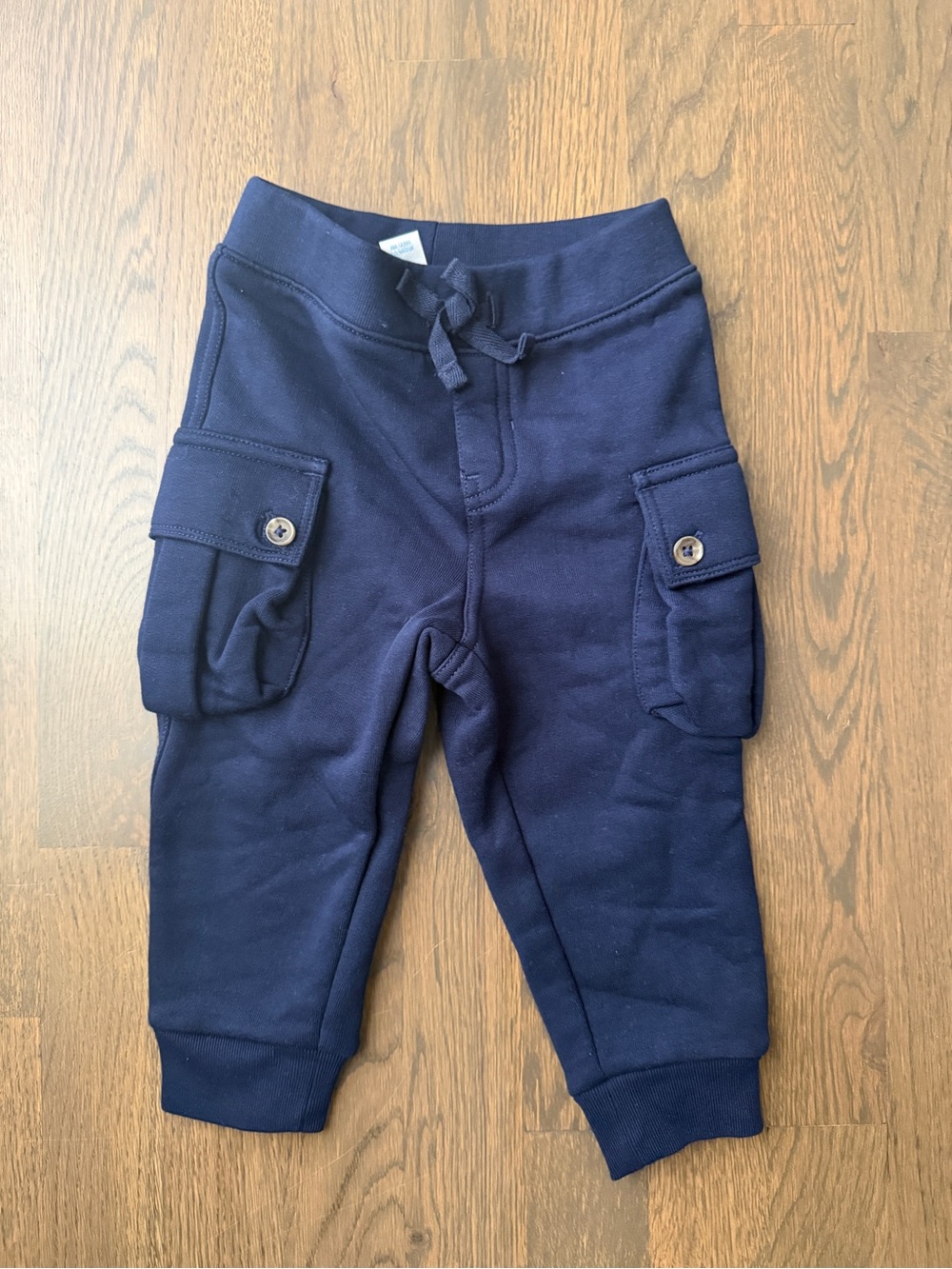 Ralph Lauren Kids Navy Cargo Jogger Pants